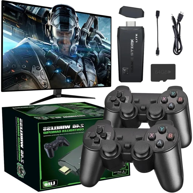 Retro Gaming Hub - 4K Wireless Retro Game Console Nostalgia