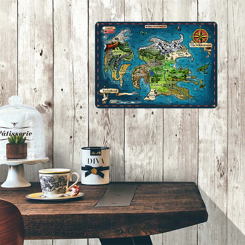 World of Mythflict Fantasy Map - đánh giá và giá World Of Retro Gaming