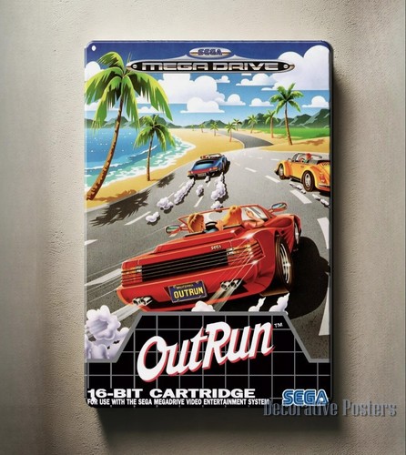 Outrun Mega Drive Retro Video  - đánh giá và giá Retro Gaming Pictures