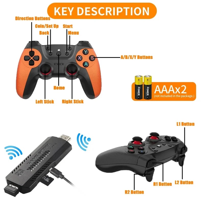 X2 Ultra Pro Retro Game Stick  - đánh giá và giá Retro Gaming Best Console