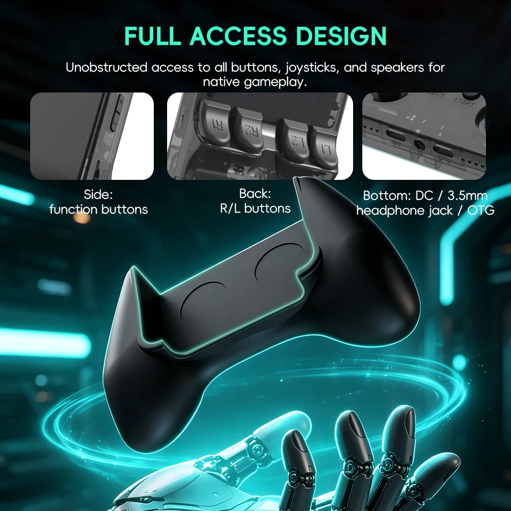 Data Frog R36S Game Grip Ergon - đánh giá và giá Retro Gaming Console Handheld