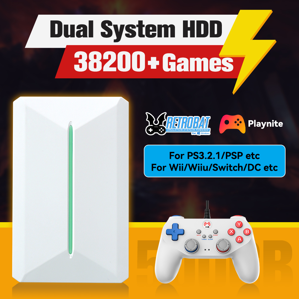 Retrobat＆Playnite System HDD R - đánh giá và giá Retro Gaming Best Console