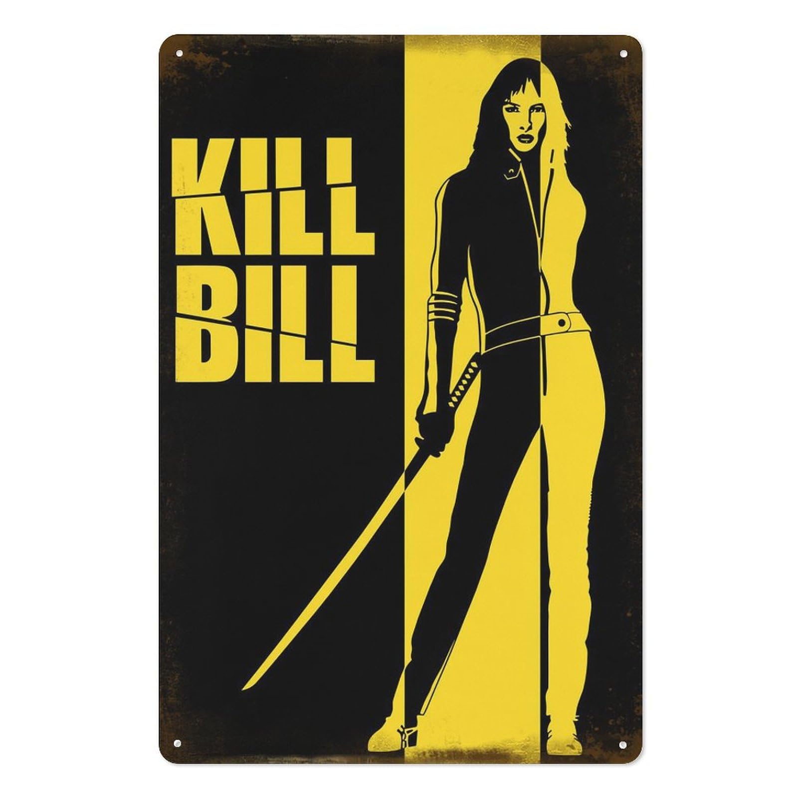 Kill Bill Movies Metal Tin Sig - đánh giá và giá Retro Gaming Pictures