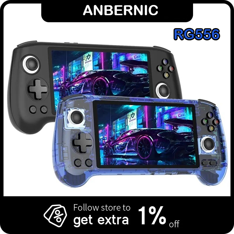 ANBERNIC RG556 Handheld Games  - đánh giá và giá Retro Gaming Android
