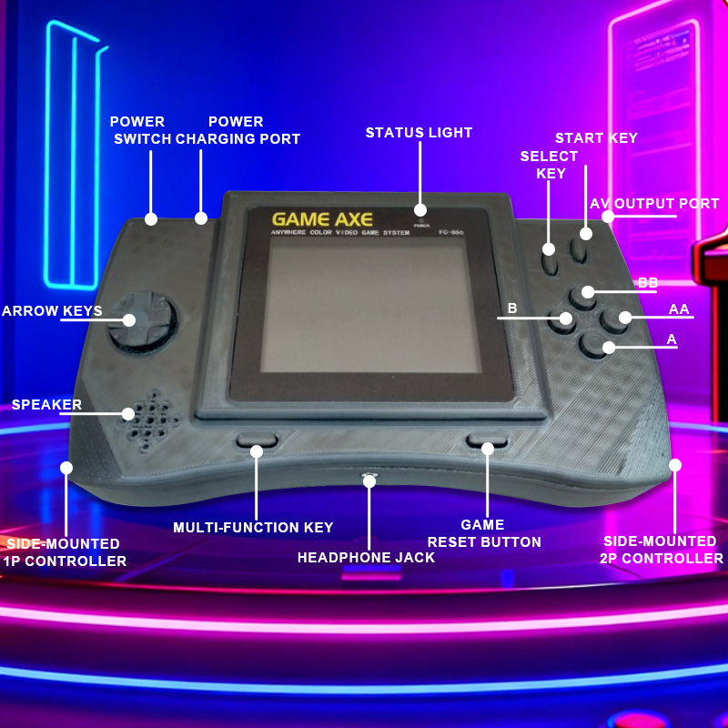 PFT Elite 4-Inch Handheld Arca - đánh giá và giá Retro Gaming Console Handheld