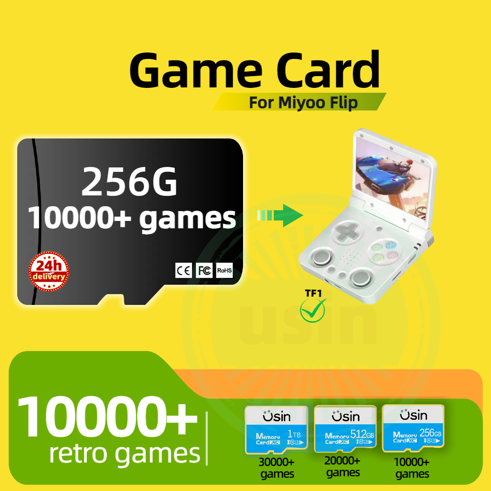 Game Card For Miyoo Flip 30000 - đánh giá và giá Retro Gaming Console Handheld