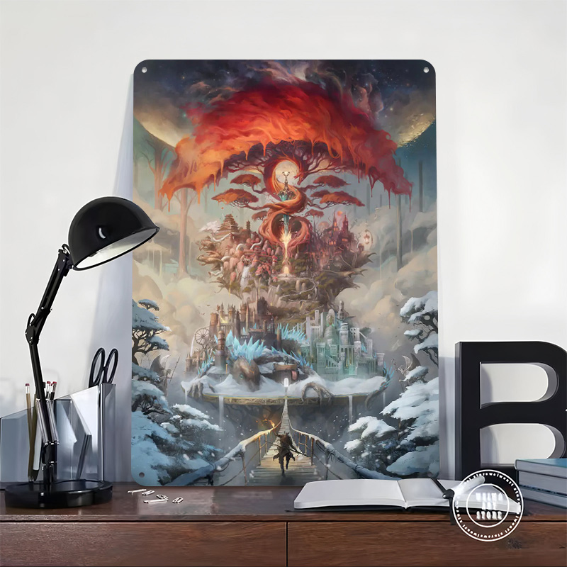 The Painted World Printed Post - đánh giá và giá World Of Retro Gaming