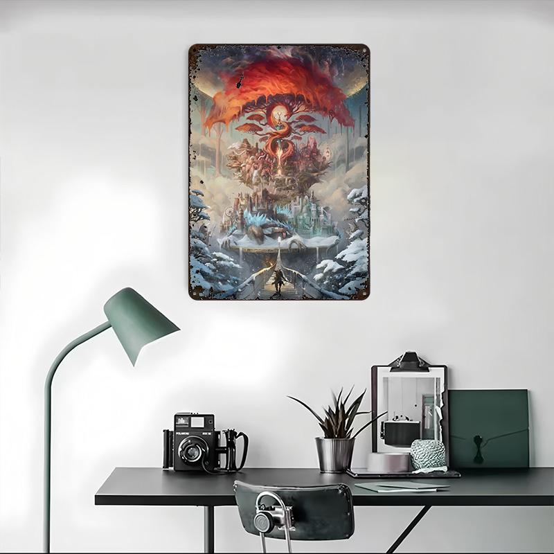 The Painted World Printed Post - đánh giá và giá World Of Retro Gaming