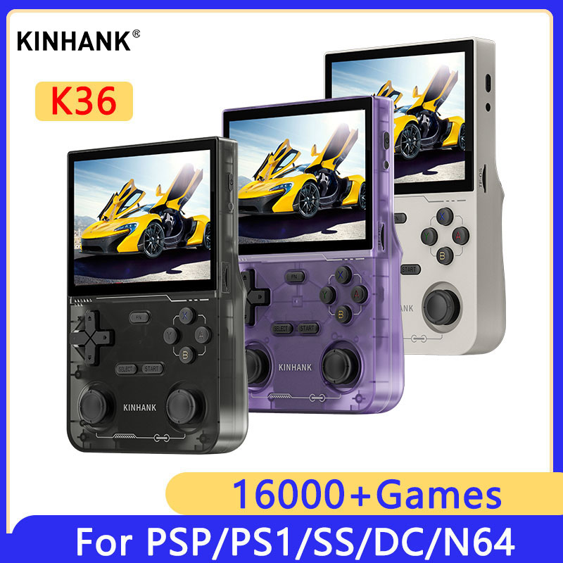 KINHANK K36 Retro Handheld Vid - đánh giá và giá Retro Gaming Console Handheld