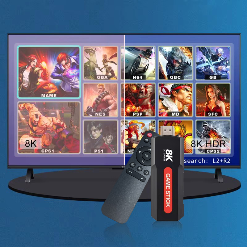 X2 Game Stick HD 4K 8K 3D Cons - đánh giá và giá Retro Gaming Android